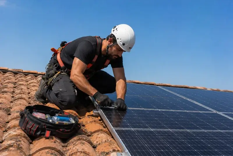 Maintenance et monitoring de panneaux solaires à Prémesques