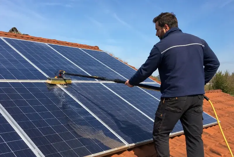 Nettoyage et entretien de panneaux solaires à Prémesques